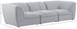 Miramar Modular Sofa - Luxurious Linen Texture, Contemporary Design, and Endless Configuration Options
