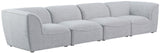 Miramar Modular Sofa - Luxurious Linen Texture, Contemporary Design, and Endless Configuration Options