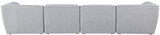 Miramar Modular Sofa - Luxurious Linen Texture, Contemporary Design, and Endless Configuration Options