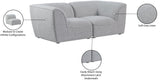 Miramar Modular Sofa - Luxurious Linen Texture, Contemporary Design, and Endless Configuration Options