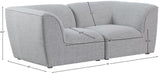 Miramar Modular Sofa - Luxurious Linen Texture, Contemporary Design, and Endless Configuration Options