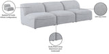 Miramar Modular Sofa - Luxurious Linen Texture, Contemporary Design, and Endless Configuration Options