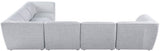 Miramar Modular Sectional Sofa - Soft Cream Linen Upholstery, Contemporary Design for Stylish Comfort