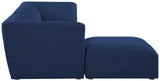 Miramar Contemporary Modular Sectional in Soft Cream Linen - Durable, Stylish, and Versatile Comfort