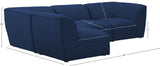 Miramar Contemporary Modular Sectional in Soft Cream Linen - Durable, Stylish, and Versatile Comfort
