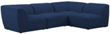 Miramar Contemporary Modular Sectional in Soft Cream Linen - Durable, Stylish, and Versatile Comfort