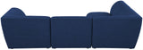 Miramar Contemporary Modular Sectional in Soft Cream Linen - Durable, Stylish, and Versatile Comfort