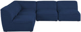 Miramar Contemporary Modular Sectional in Soft Cream Linen - Durable, Stylish, and Versatile Comfort