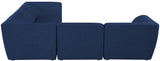 Miramar Contemporary Modular Sectional in Soft Cream Linen - Durable, Stylish, and Versatile Comfort
