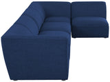 Miramar Contemporary Modular Sectional in Soft Cream Linen - Durable, Stylish, and Versatile Comfort