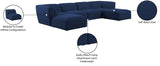 Miramar Contemporary Modular Sectional in Soft Cream Linen - Durable, Stylish, and Versatile Comfort