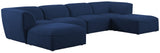 Miramar Contemporary Modular Sectional in Soft Cream Linen - Durable, Stylish, and Versatile Comfort