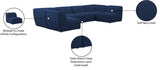 Miramar Contemporary Modular Sectional in Soft Cream Linen - Durable, Stylish, and Versatile Comfort