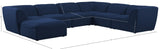 Miramar Contemporary Modular Sectional in Soft Cream Linen - Durable, Stylish, and Versatile Comfort