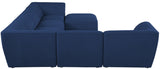 Miramar Contemporary Modular Sectional in Soft Cream Linen - Durable, Stylish, and Versatile Comfort