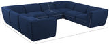 Miramar Contemporary Modular Sectional in Soft Cream Linen - Durable, Stylish, and Versatile Comfort