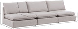 Mackenzie Modular Sofa: Versatile Seating with Soft Linen Texture for Stylish Contemporary Spaces