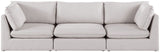 Mackenzie Modular Sofa: Versatile Seating with Soft Linen Texture for Stylish Contemporary Spaces