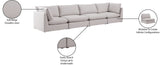 Mackenzie Modular Sofa: Versatile Seating with Soft Linen Texture for Stylish Contemporary Spaces