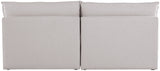 Mackenzie Modular Sofa: Versatile Seating with Soft Linen Texture for Stylish Contemporary Spaces
