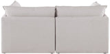 Mackenzie Modular Sofa: Versatile Seating with Soft Linen Texture for Stylish Contemporary Spaces