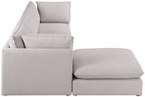 Mackenzie Modular Sectional: Create Your Unique Seating Arrangement with Soft Linen Textured Fabric