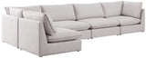 Mackenzie Modular Sectional: Create Your Unique Seating Arrangement with Soft Linen Textured Fabric