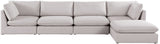 Mackenzie Modular Sectional: Create Your Unique Seating Arrangement with Soft Linen Textured Fabric