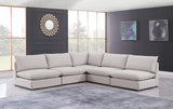 Mackenzie Modular Sectional: Create Your Unique Seating Arrangement with Soft Linen Textured Fabric