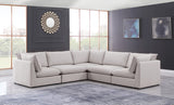 Mackenzie Modular Sectional: Create Your Unique Seating Arrangement with Soft Linen Textured Fabric