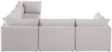 Mackenzie Modular Sectional: Create Your Unique Seating Arrangement with Soft Linen Textured Fabric
