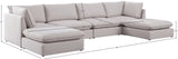 Mackenzie Modular Sectional: Create Your Unique Seating Arrangement with Soft Linen Textured Fabric