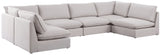 Mackenzie Modular Sectional: Create Your Unique Seating Arrangement with Soft Linen Textured Fabric