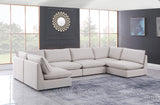 Mackenzie Modular Sectional: Create Your Unique Seating Arrangement with Soft Linen Textured Fabric