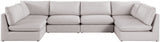 Mackenzie Modular Sectional: Create Your Unique Seating Arrangement with Soft Linen Textured Fabric