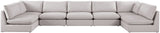 Mackenzie Modular Sectional: Create Your Unique Seating Arrangement with Soft Linen Textured Fabric