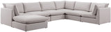 Mackenzie Modular Sectional: Create Your Unique Seating Arrangement with Soft Linen Textured Fabric
