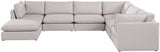 Mackenzie Modular Sectional: Create Your Unique Seating Arrangement with Soft Linen Textured Fabric