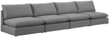 Mackenzie Modular Sofa: Versatile Seating with Soft Linen Texture for Stylish Contemporary Spaces