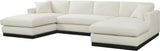 Johanna 3-Piece Sectional Sofa - Elegant Mid-Century Design with Cozy Cushions and Durable Frame