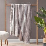 Soft Faux Fur Mink Reversible Throw Blanket
