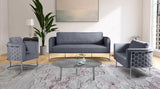 Casa Velvet Contemporary Chair – Modern Design with Soft Upholstery and Stylish Honeycomb Frame