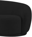 Hyde Contemporary Chair - Plush Rounded Back in Soft Boucle Upholstery for Stylish Living Spaces