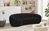 Hyde Contemporary Sofa - Plush Comfort with Rounded Back Design for a Stylish Living Space Upgrade