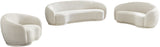 Hyde Contemporary Chair - Plush Rounded Back in Soft Boucle Upholstery for Stylish Living Spaces