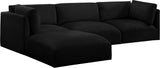 Ease Modular Sofa - Contemporary Plush Design for Casual Living Spaces, Infinite Configurations Possible
