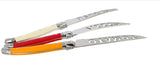 3 Piece Laguiole Pizza & Cheese Knife Set