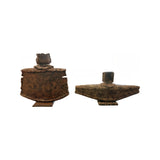 Patina Aluminum Vase - Small
