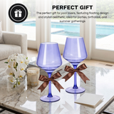 Floating Wine Glasses for Pool (18 Oz | Set of 2