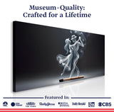 Modern Abstract Couple Dance Wall Art